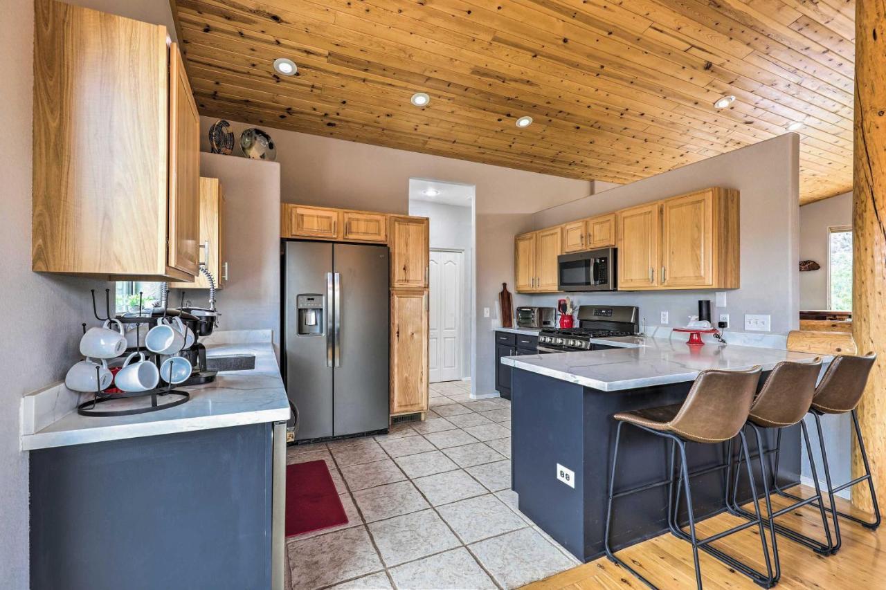 Elkwood Lodge Star Valley Cabin With Hot Tub Payson Eksteriør bilde