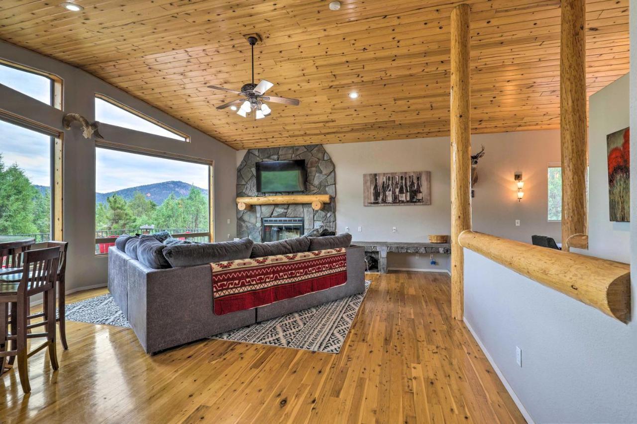 Elkwood Lodge Star Valley Cabin With Hot Tub Payson Eksteriør bilde
